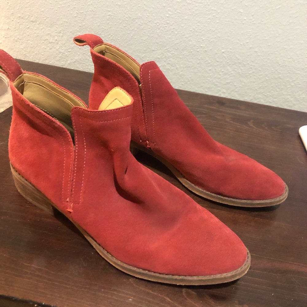 Dolce Vita Red Booties